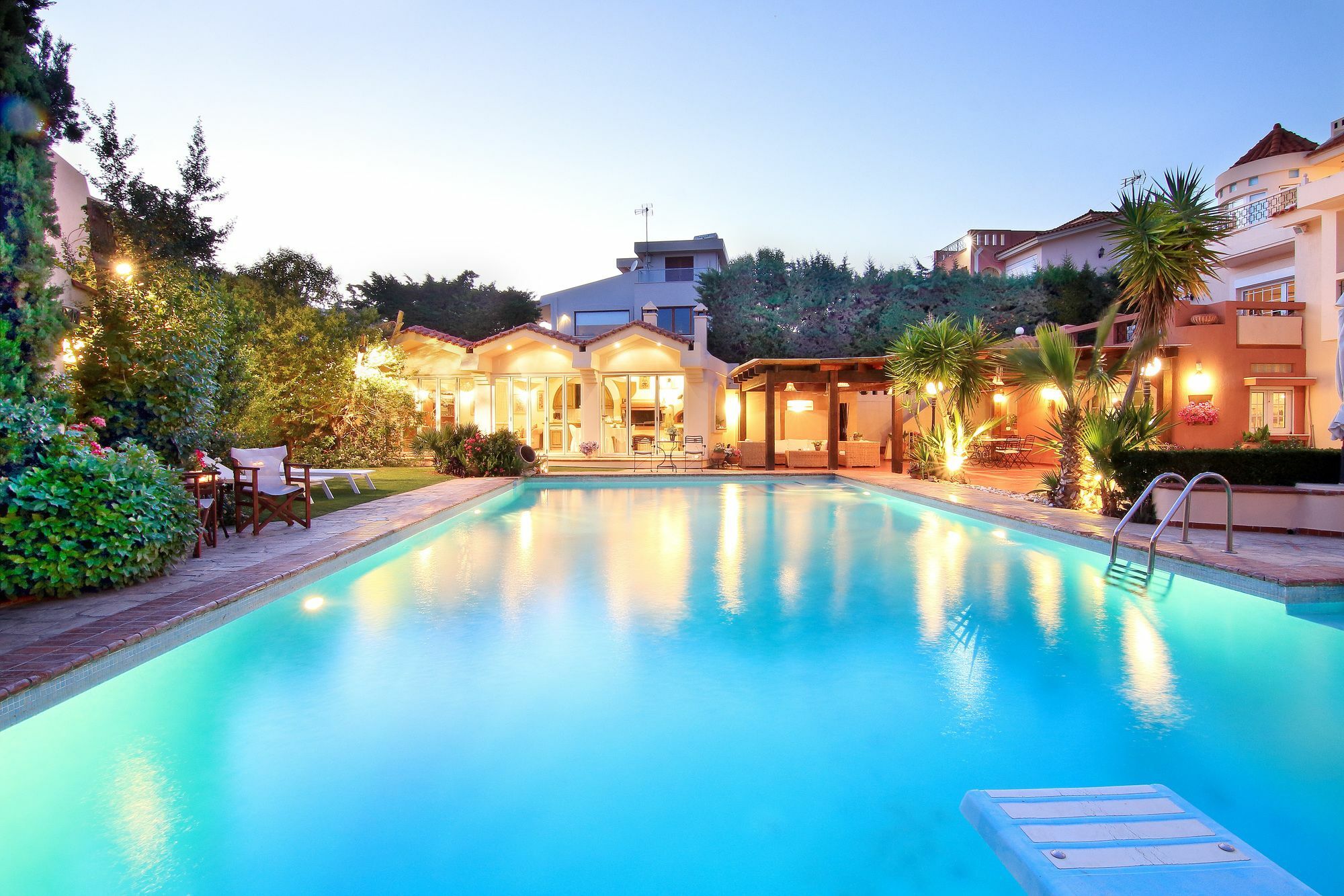 Oasis Pool House By Ghh Villa Lagonisi Buitenkant foto