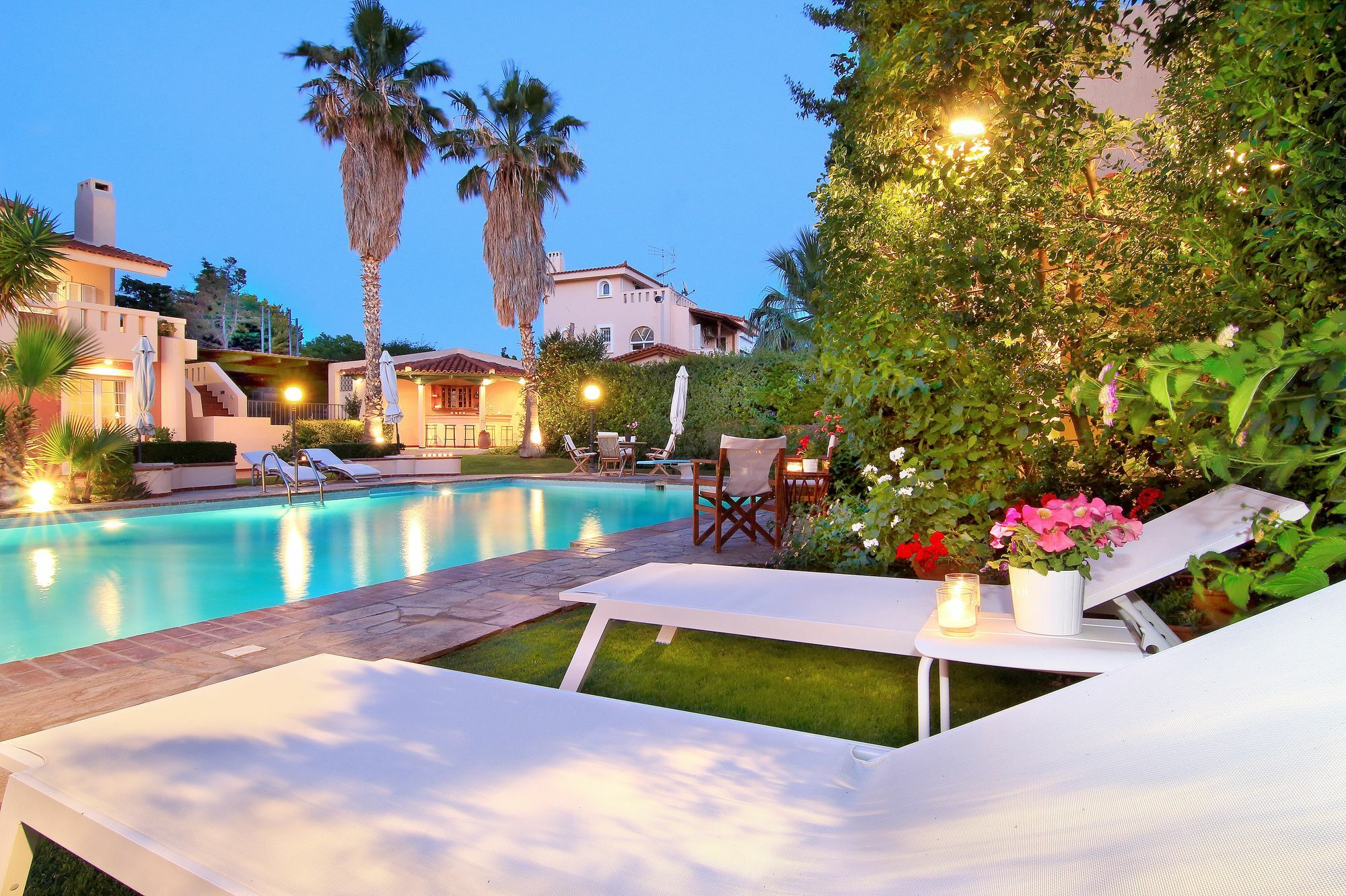 Oasis Pool House By Ghh Villa Lagonisi Buitenkant foto