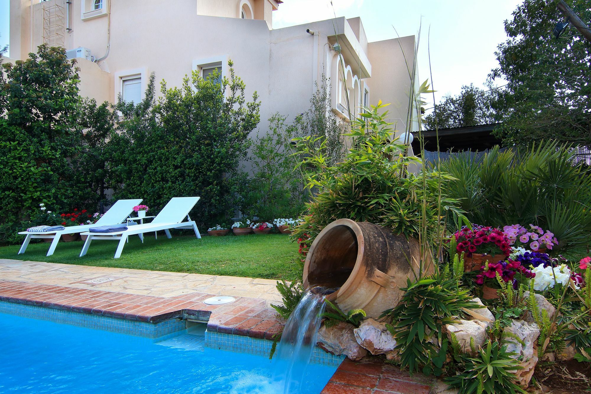 Oasis Pool House By Ghh Villa Lagonisi Buitenkant foto